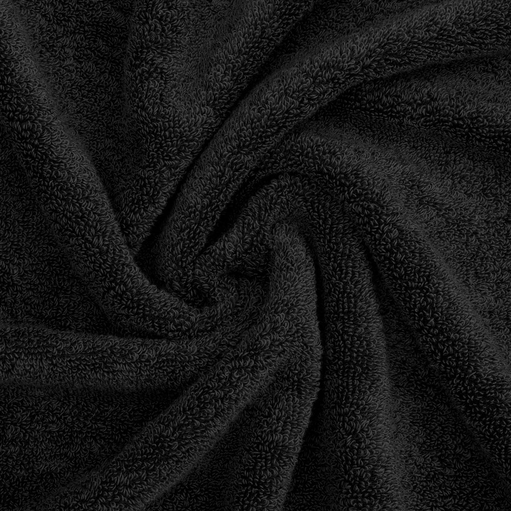 American Soft Linen, lot de 4 débarbouillettes de luxe Salem, 100 % coton peigné, 13 x 13 débarbouillettes