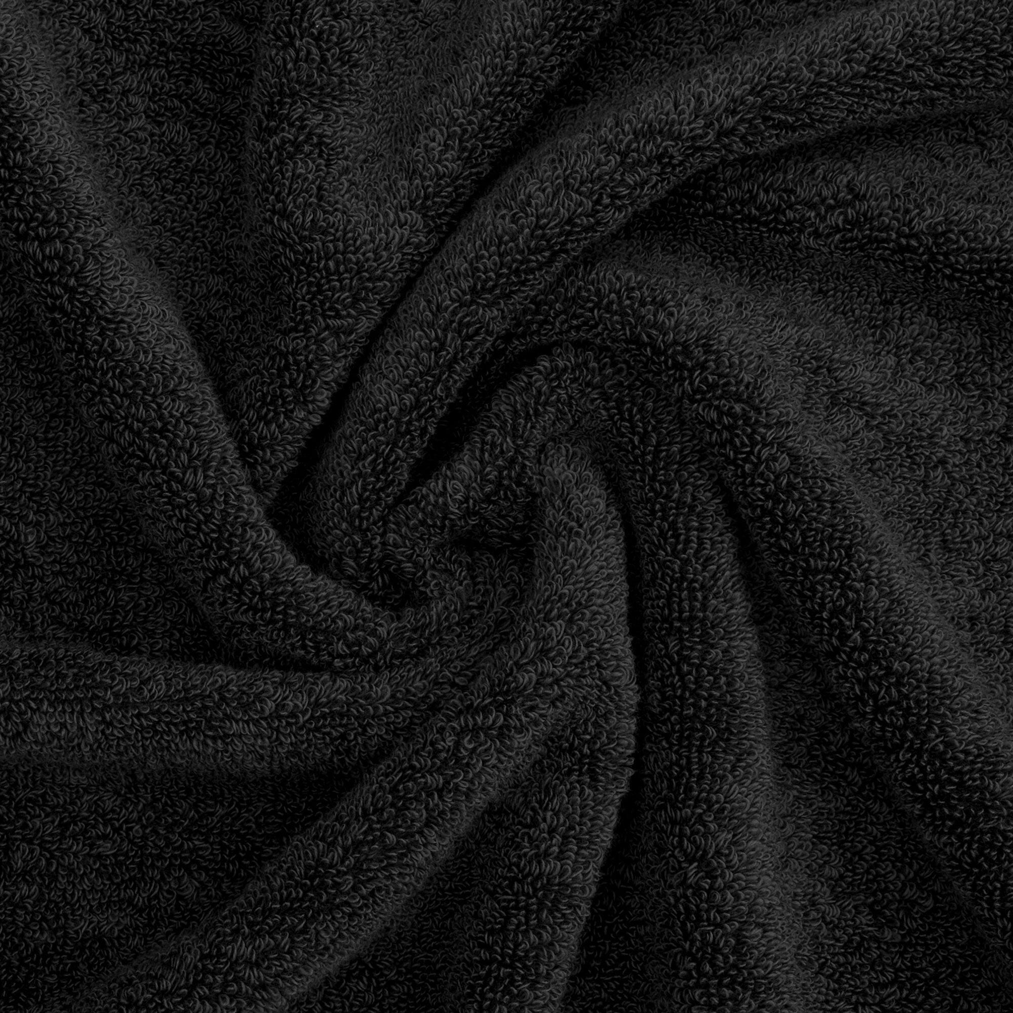 American Soft Linen, lot de 4 débarbouillettes de luxe Salem, 100 % coton peigné, 13 x 13 débarbouillettes