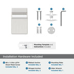 Patère simple contemporaine Amerock Monument