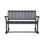 Fauteuil de patio en bois d'acacia Amina par Christopher Knight Home