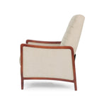 Fauteuil inclinable Anaura Channel Stitch Pushback par Christopher Knight Home