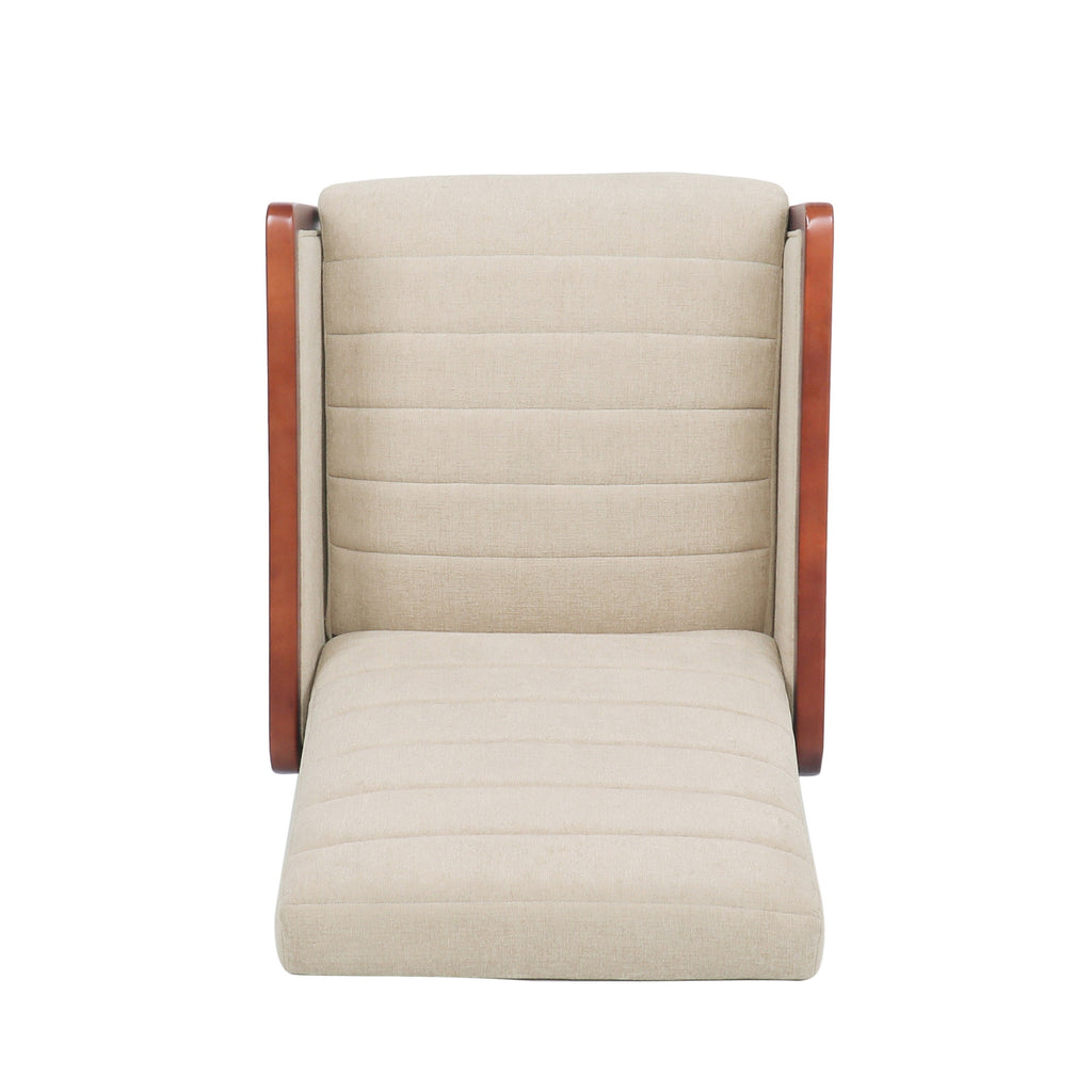 Fauteuil inclinable Anaura Channel Stitch Pushback par Christopher Knight Home