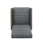 Fauteuil inclinable Anaura Channel Stitch Pushback par Christopher Knight Home