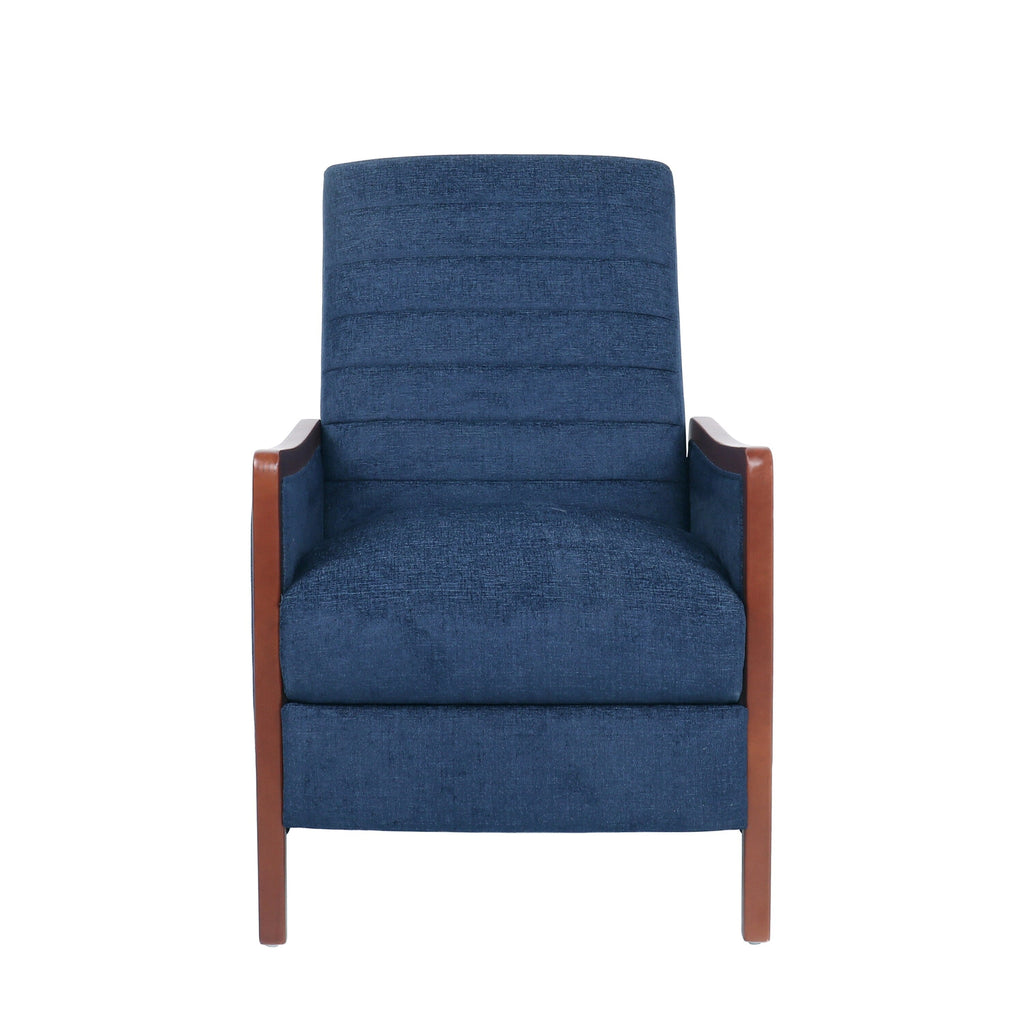 Fauteuil inclinable Anaura Channel Stitch Pushback par Christopher Knight Home