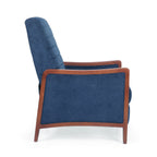 Fauteuil inclinable Anaura Channel Stitch Pushback par Christopher Knight Home