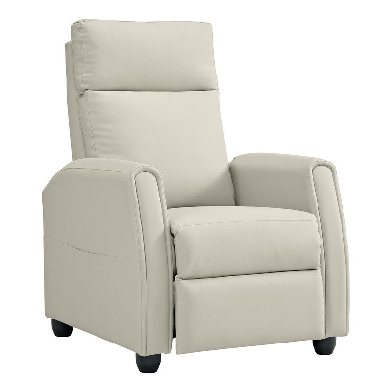 Fauteuil inclinable Andrea avec lumières LED et massage chauffant
