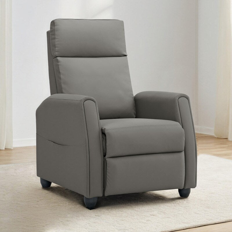 Fauteuil inclinable Andrea avec lumières LED et massage chauffant