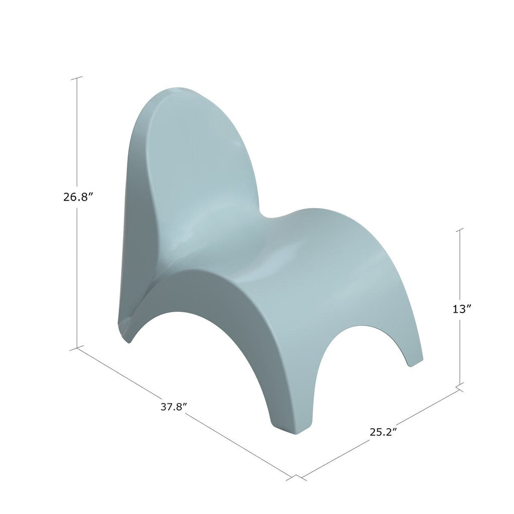 Chaises Angel Trumpet avec table d'appoint Mallorca