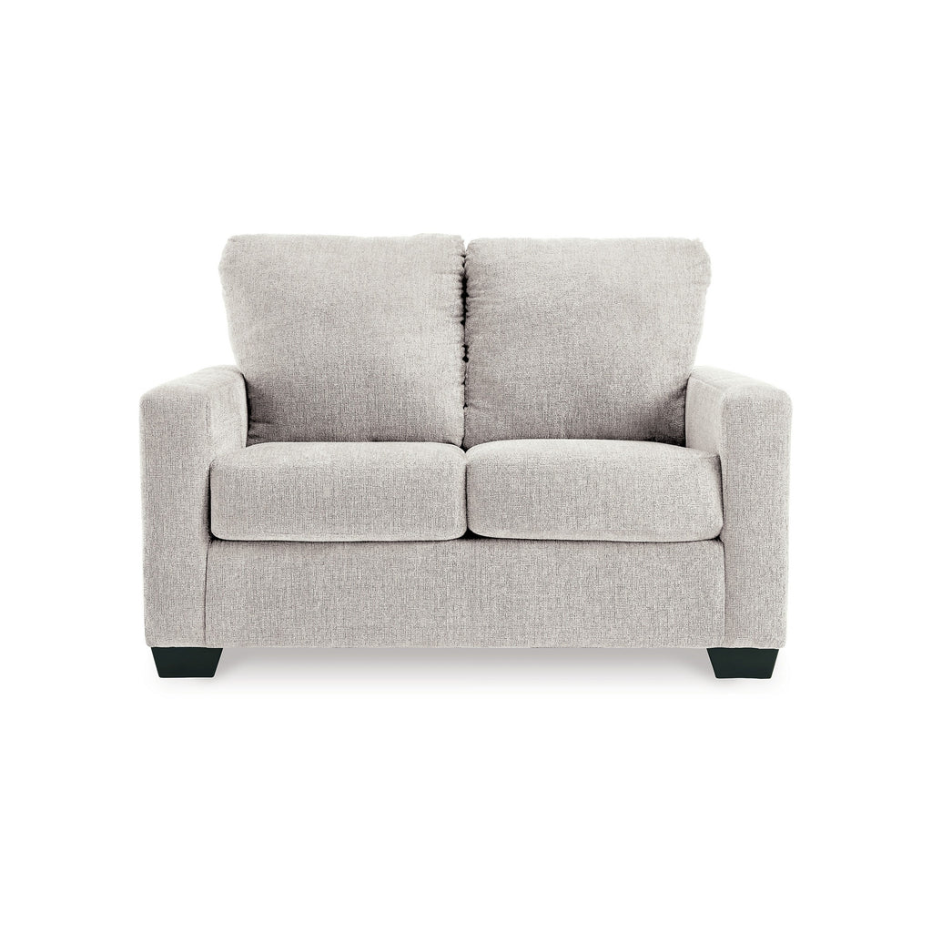 Canapé-lit Anise avec lit gigogne simple, polyester blanc neige