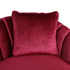 Canapé 3 places contemporain en velours Ansonia par Christopher Knight Home