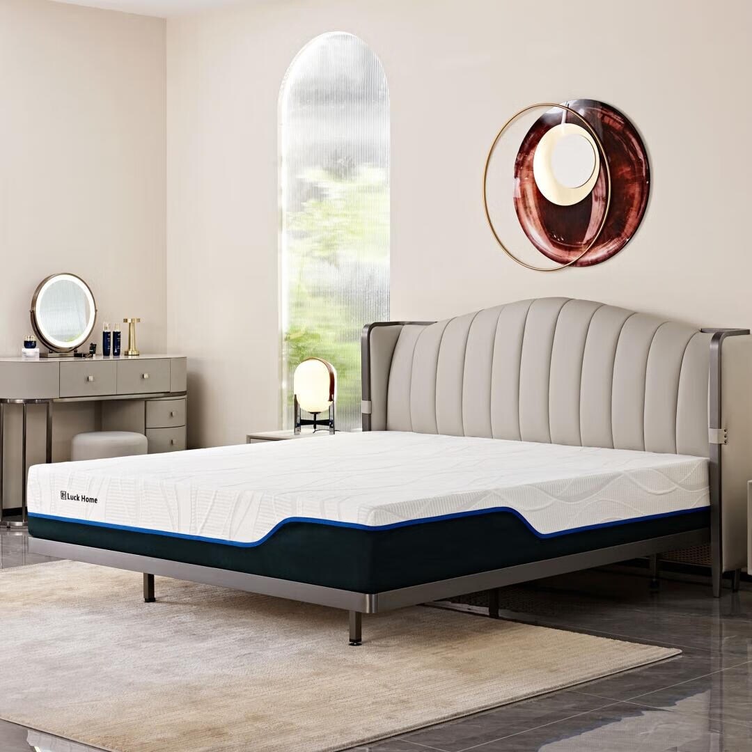 Matelas antibactérien en tissu tricoté avec mousse à mémoire de forme et gel 10