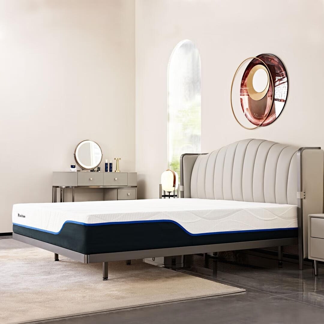 Matelas antibactérien en tissu tricoté avec mousse à mémoire de forme et gel 10