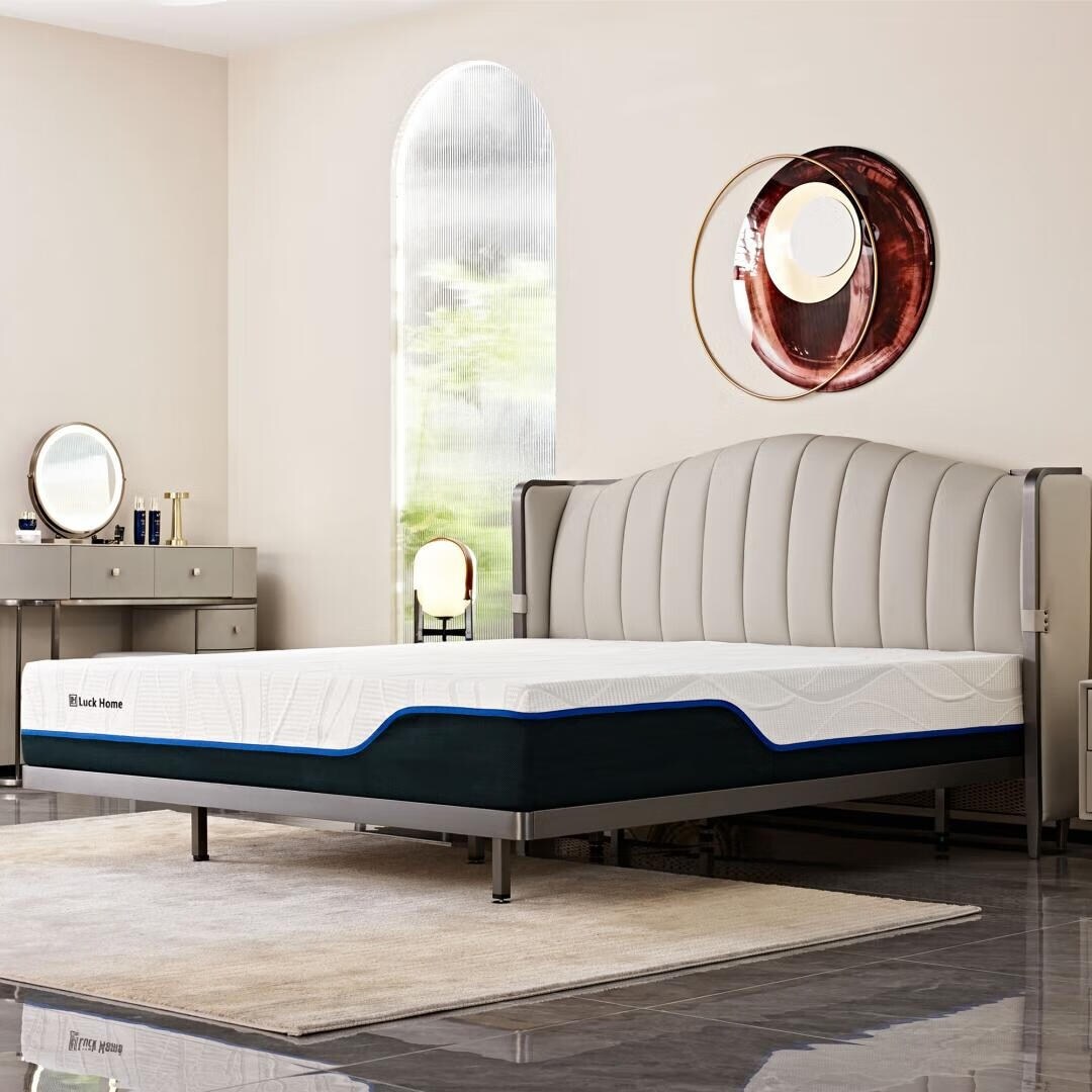 Matelas antibactérien en tissu tricoté avec mousse à mémoire de forme et gel 10