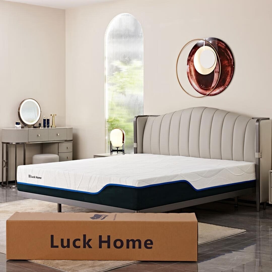 Matelas antibactérien en tissu tricoté avec mousse à mémoire de forme et gel 10