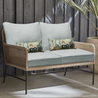 Ensemble de 2 coussins de siège profonds pour meubles de patio d'extérieur Aoodor 24 x 24