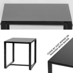 Ensemble de meubles de jardin Aoodor 3 pièces : chaises d'extérieur en rotin avec table et canapé, coussins inclus – N/A