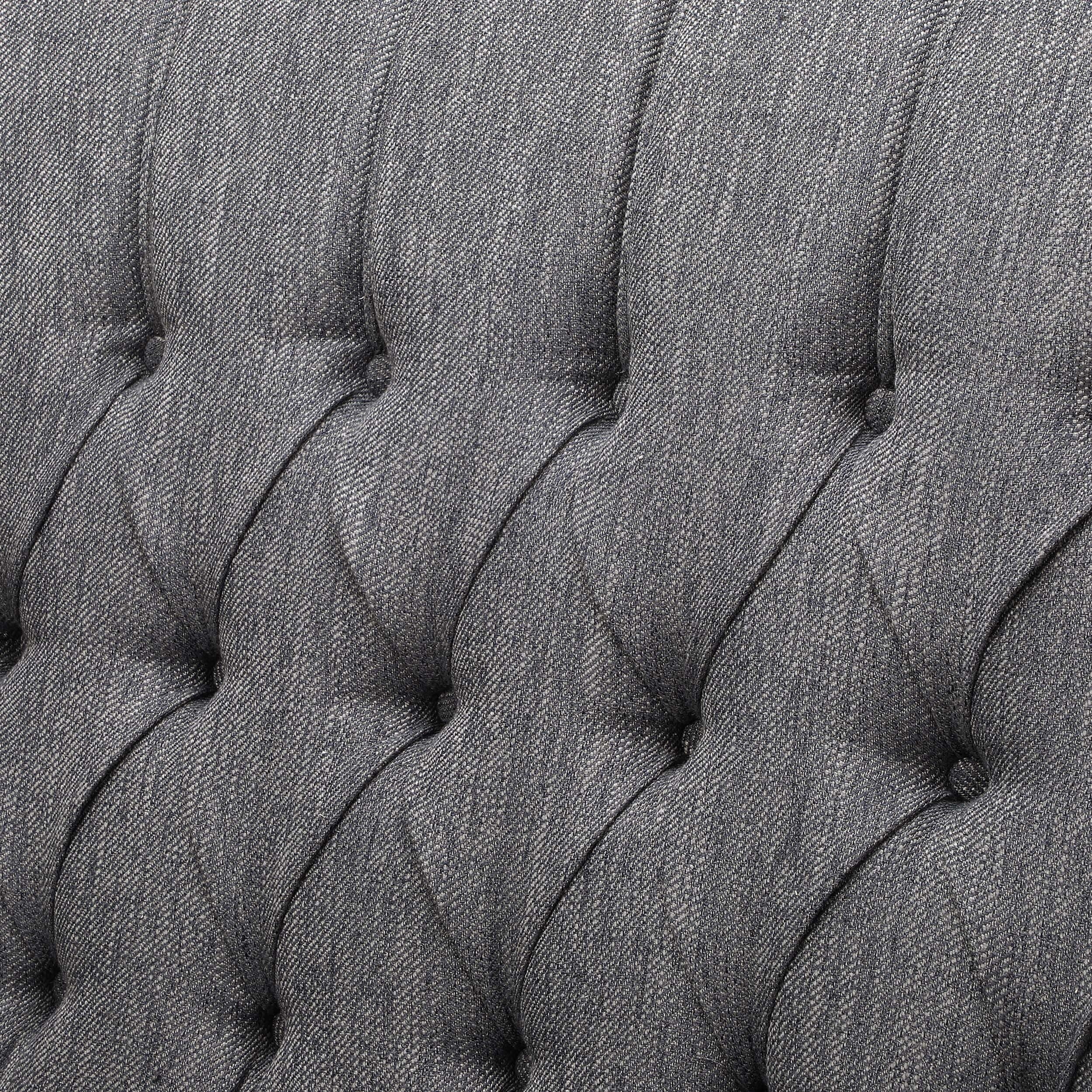 Fauteuil inclinable capitonné surdimensionné Apaloosa en tissu à oreilles par Christopher Knight Home