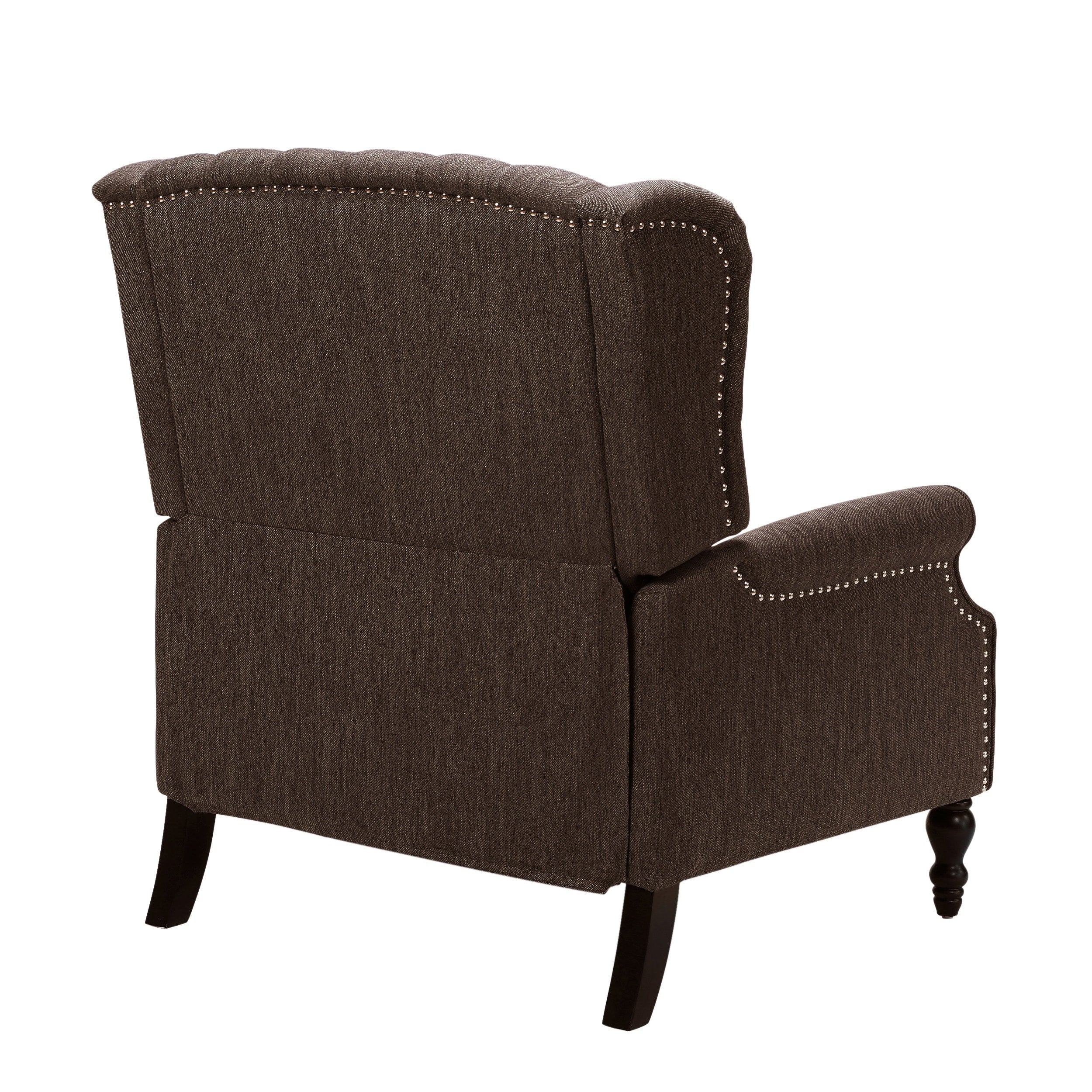Fauteuil inclinable capitonné surdimensionné Apaloosa en tissu à oreilles par Christopher Knight Home