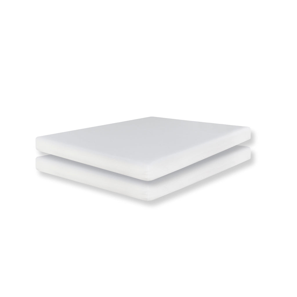 Ensemble de 2 matelas Appu 6 pouces, mousse à mémoire de forme et housse de protection