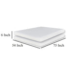 Ensemble de 2 matelas Appu 6 pouces, mousse à mémoire de forme et housse de protection