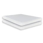 Matelas Appu 15 cm pour lit simple, mousse à mémoire de forme et housse de protection Jacquard