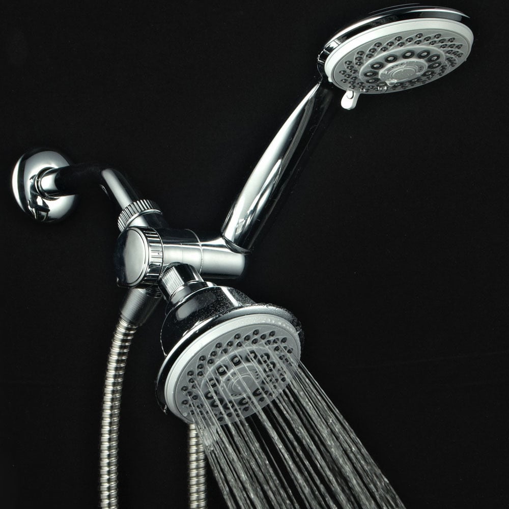 Douche de luxe AquaStorm by HotelSpa ? SpiralFlo à 30 réglages et 3 voies