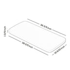 Ensemble de salon de jardin Arden 4 pièces en osier avec coussins