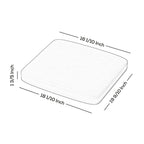 Ensemble de salon de jardin Arden 4 pièces en osier avec coussins