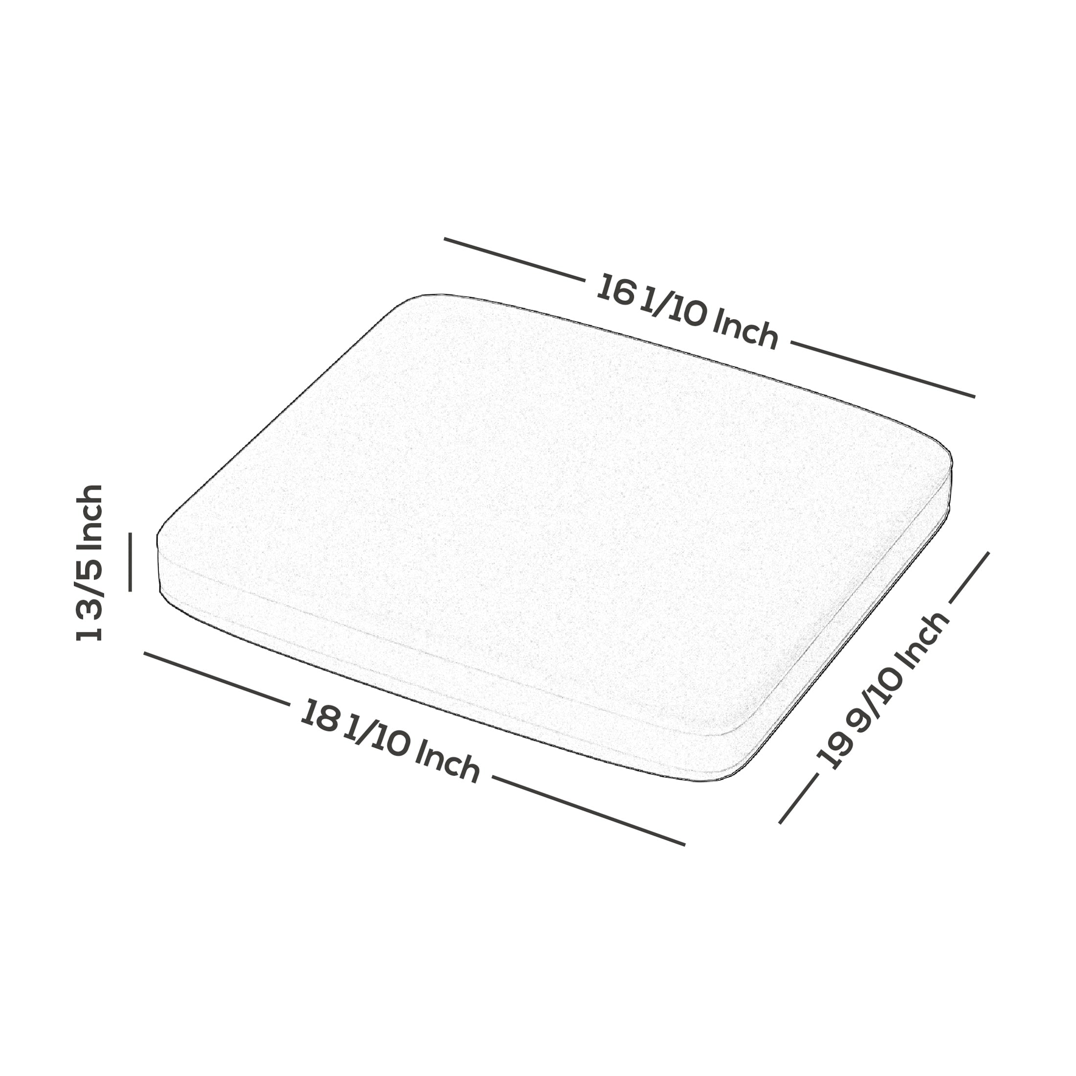 Ensemble de salon de jardin Arden 4 pièces en osier avec coussins