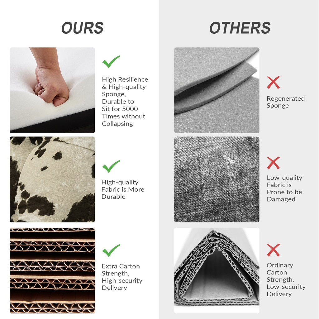 Fauteuil inclinable pivotant manuel Arlette Floral avec dossier capitonné, lot de 2