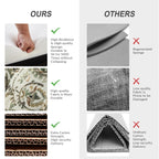 Fauteuil inclinable manuel pivotant Arlette à motif floral contemporain avec dossier capitonné