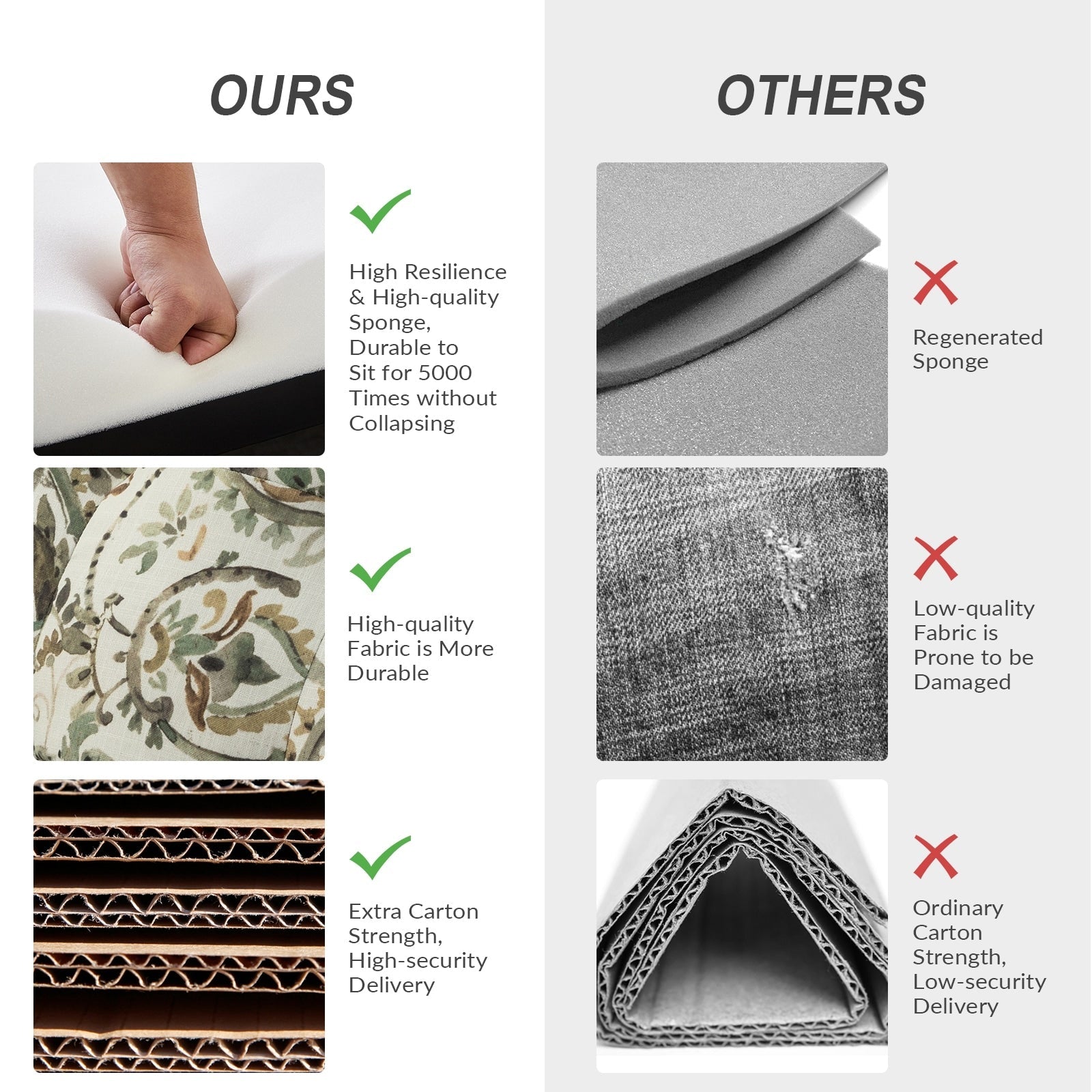 Fauteuil inclinable manuel pivotant Arlette à motif floral contemporain avec dossier capitonné