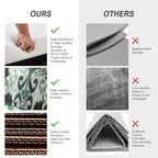 Fauteuil inclinable manuel pivotant Arlette à motif floral contemporain avec dossier capitonné