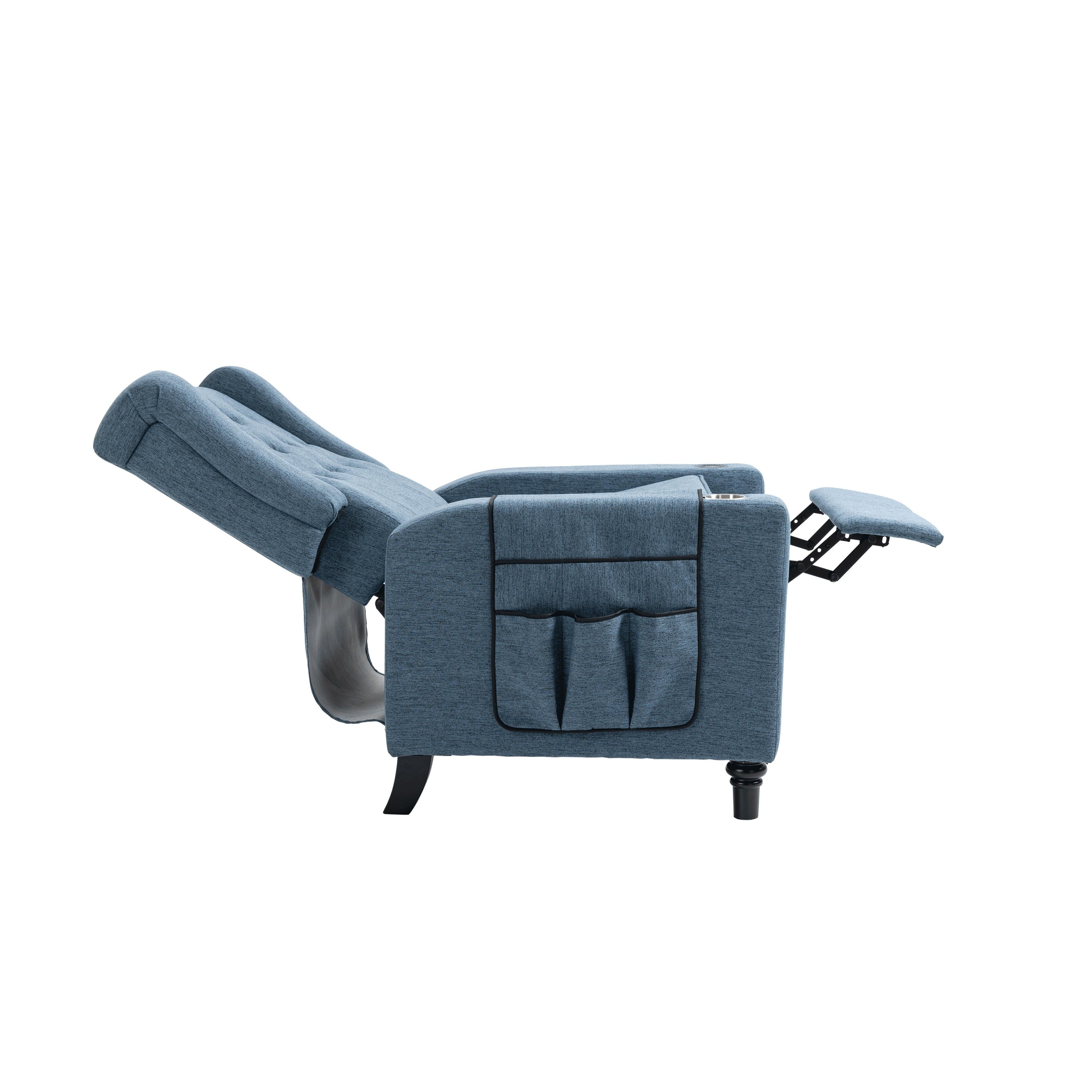 Fauteuil inclinable à bras poussants