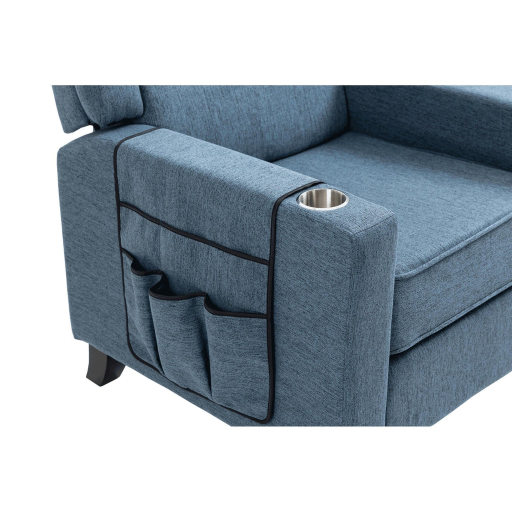 Fauteuil inclinable à bras poussants