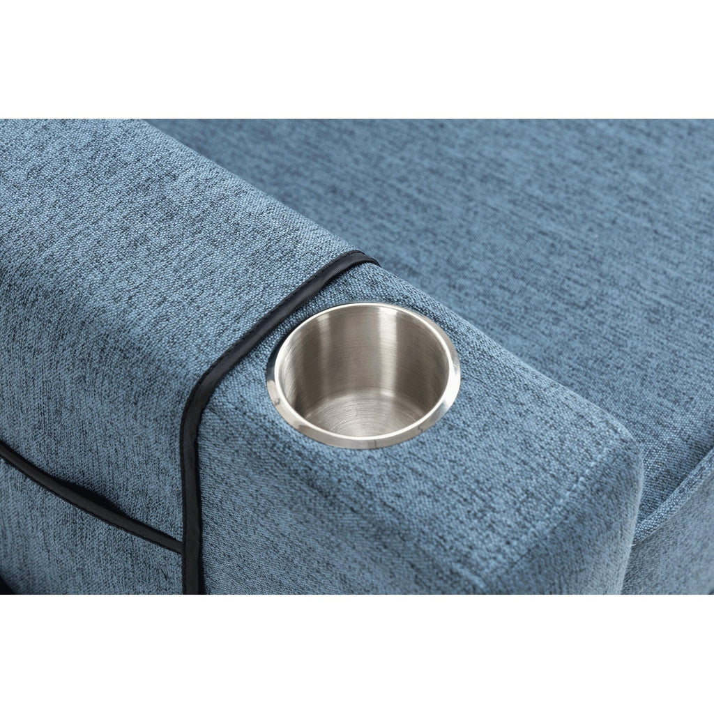 Fauteuil inclinable à bras poussants