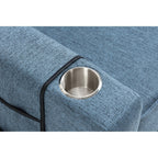 Fauteuil inclinable à bras poussants