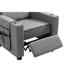 Fauteuil inclinable à bras poussants