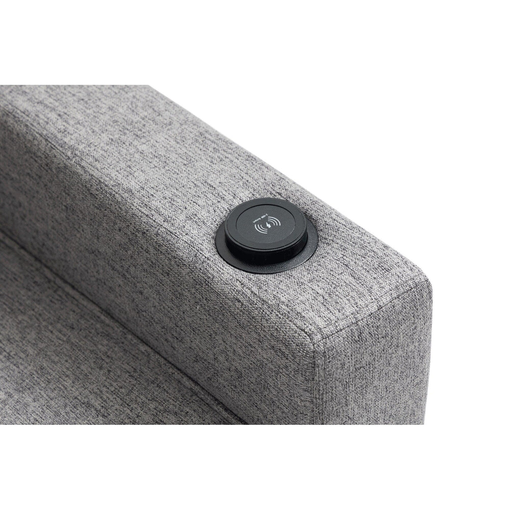 Fauteuil inclinable à bras poussants