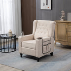 Fauteuil inclinable à bras poussants