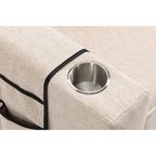 Fauteuil inclinable à bras poussants