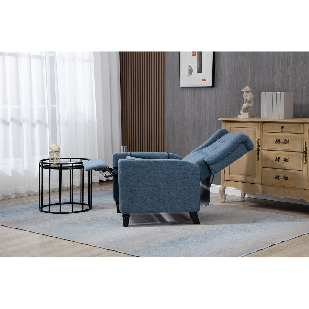 Fauteuil inclinable à bras poussants