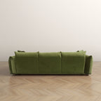 Canapé Arten de luxe en velours et boucle moderne du milieu du siècle