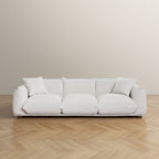 Canapé Arten de luxe en velours et boucle moderne du milieu du siècle