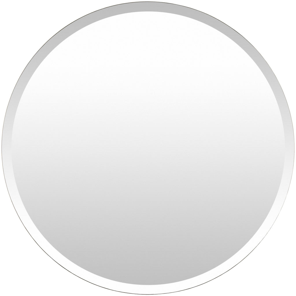 Miroir rond biseauté moderne Mei d'Artistic Weavers