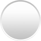 Miroir rond biseauté moderne Mei d'Artistic Weavers