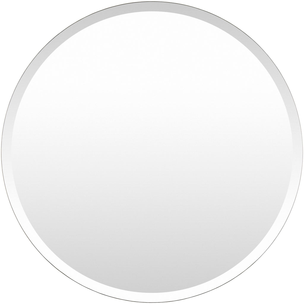 Miroir rond biseauté moderne Mei d'Artistic Weavers