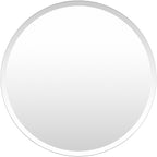 Miroir rond biseauté moderne Mei d'Artistic Weavers