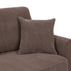 Canapé Asher en velours côtelé du milieu du siècle