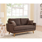 Canapé Asher en velours côtelé du milieu du siècle